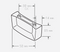 Technical Drawing for Schwinn Z199/32 Pull, Satin Nickel (UPC 4000918541714)