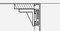 Technical Drawing for Schwinn 6K136 Corner Bracket, Light Gray (UPC 4000913544970)
