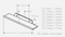 Technical Drawing for Schwinn 3766/320 Full-Length Tab Pull, Clear Anodized (UPC 4000913544192)