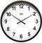 BRG Precision Products HP22P DuraTime HP Clock, 22" Diameter, Black Plastic Bezel