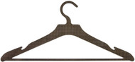 Carbon Fiber Clothes Hanger for Suits, Including Crossbar for Pants