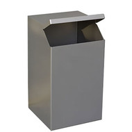 Peter Pepper TMS2038 Timo Square Trash and Recycling 30 Gallon Receptacle - 2 Finishes - Free Shipping