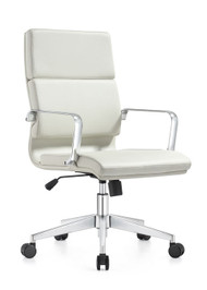 Woodstock Jimi Mid Back Chair - Off-White