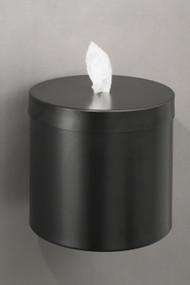 Glaro W1015BK Antibacterial Wipe Dispenser - Wall Mounted  - Satin Black