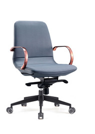 Woodstock B. Goode Antimicrobial Task Chair - Charcoal