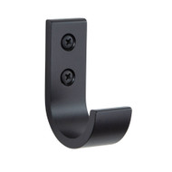 Peter Pepper 2013 BL Aluminum Single Prong Coat Hook - Black Anodized Aluminum Finish