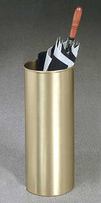 Glaro 921BE Umbrella Cylinder - 10 Standard Umbrellas - Satin Brass