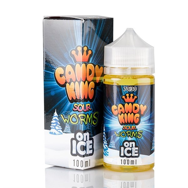 Sour Worms On Ice Short Fill E liquid UK 120ml Candy King £13.99 ...