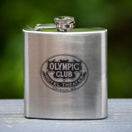 Olympic Club Stainless Flask - 6 oz