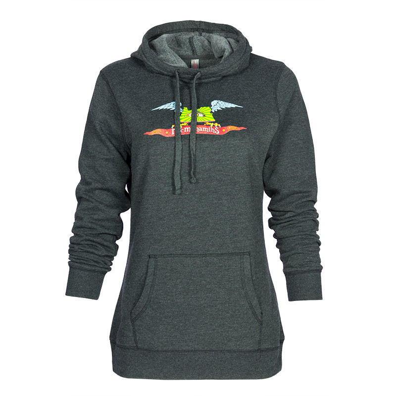 hoodie with cowl neck