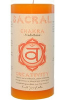 Sacral chakra candle (1331209075)