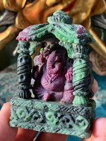 Ruby in Zoisite Ganesh statue (1396537547)