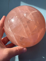 Star Rose Quartz Sphere (7864)