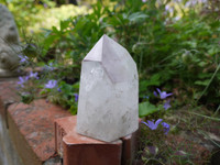 Lepidolite in quartz Phantom (9185)