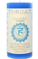 Throat chakra candle (1331209479)