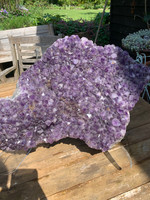 Amethyst cluster (1452091634)