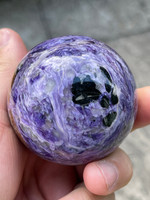 Charoite sphere (1273486299)