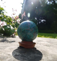 Chrysocolla sphere (1400588606)