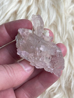 Rose quartz cluster (1448901448)