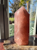 Rose quartz A grade point (1394452962)