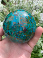 Chrysocolla Sphere (10418)