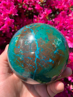 Chrysocolla Sphere (10420)