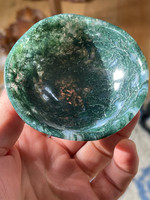 Moss Agate bowl (111814)