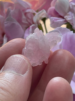 Rose quartz cluster (111988)