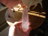 Rose quartz massage wand A grade (112412)