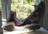 Amethyst geode 'the Wave' (112580)