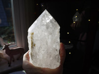 Clear quartz point (112603)