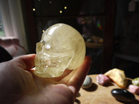 Citrine skull (112828)