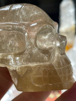 Smokey Rutilated quartz skull 'Ki Ra Ma' (112994)