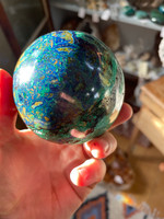 Azurite Malachite sphere (114500)