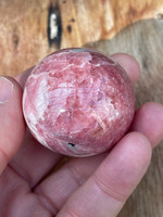Rhodochrosite sphere gem quality (116516)