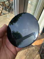 Obsidian scrying mirror (116523)