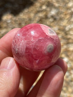 Rhodochrosite sphere gem quality (116541)