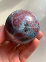 Ruby and Kyanite sphere (116823)