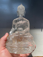 Clear quartz Buddha (117198)