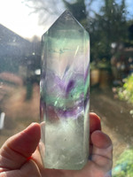 AAA grade Green Purple Fluorite (117351)