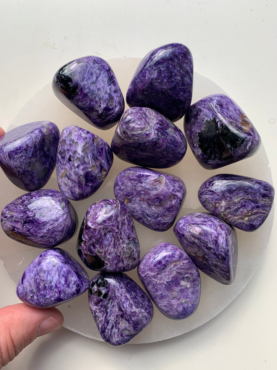 large polished stones