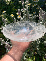 Clear quartz bowl (117646)