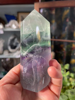 AAA grade Green Purple Fluorite (117766)