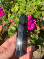 AAA grade Green Purple Blue Fluorite (117955)