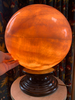 Pink Onyx spherical lamp (118026)