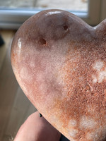 Pink Amethyst Heart (118261)