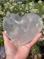 Clear Quartz Heart (118960)