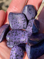 Purple Dalmation Jasper tumblestones (119051)