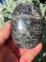 Black Moonstone palmstone (119157)