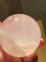 Star Rose quartz sphere (119767)